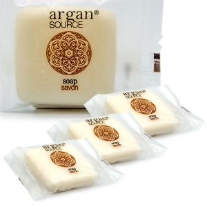 Argan Seife soap Hotelseife mit Arganöl Folie | Hotelseife